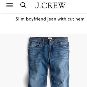 Slim Boyfriend Jeans